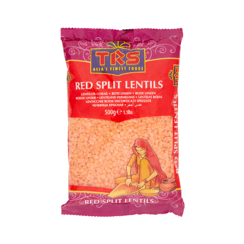 TRS | Lentilles rouges fendues 500g