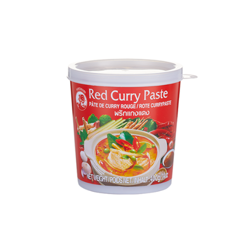 COCK BRAND | Pâte de curry rouge 400g