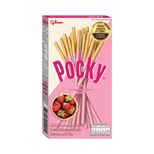 GLICO | Pocky biscuit stick fraise 45g