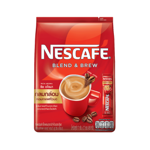 Nescafé | Mélange de café en poudre à arôme riche rouge 3 en 1