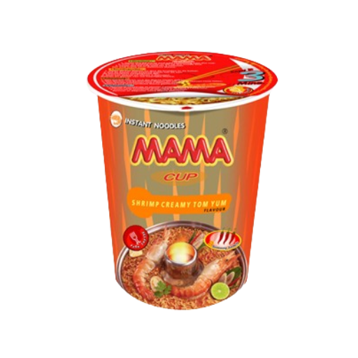 MAMA CUP | Nouilles instantanées aux crevettes crémeuses tom yum 70g