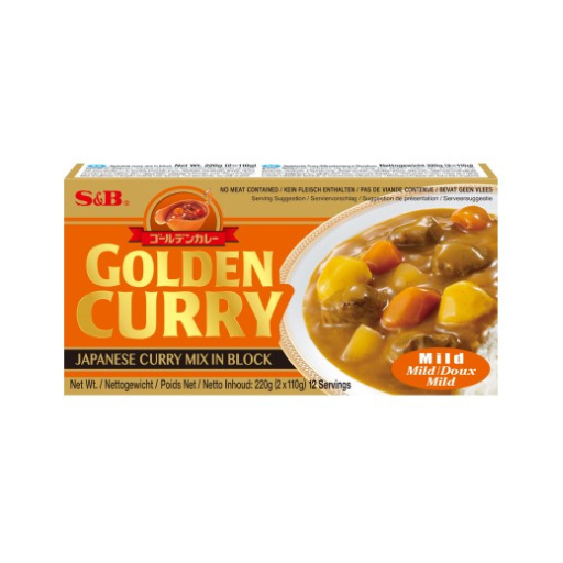 S&B | Golden curry mix doux 220g