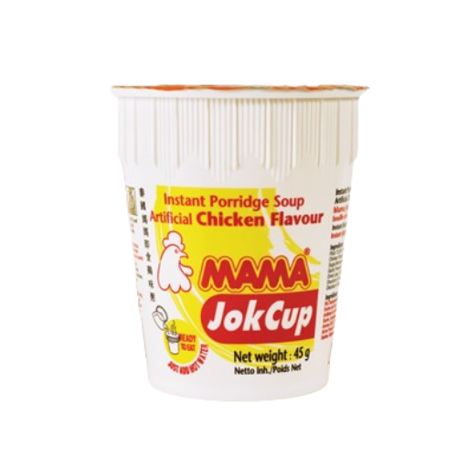 MAMA JOK CUP | Soupe instantanée au porridge, saveur artificielle de poulet 45g
