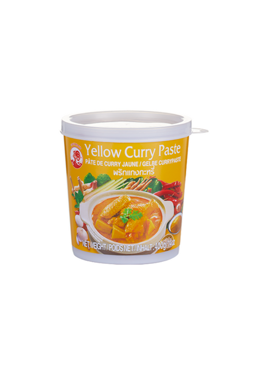 COCK BRAND | Pâte de curry jaune 400g